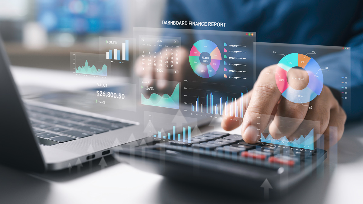 financial planning and tax planning dashboard